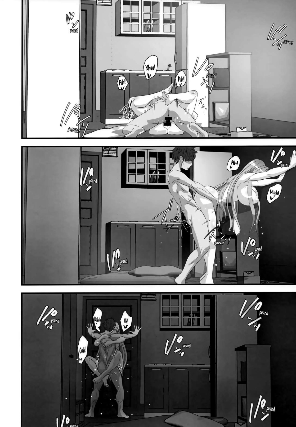 Hentai Manga Comic-Living Together With Rider and Next-Door OL Servant-Read-22
